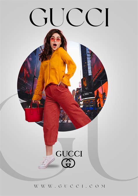 gucci advertisement poster.